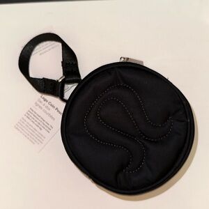 NEW black lulu lemon coin pouch